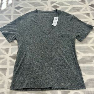 Abercrombie & Fitch Linen Blend V-Neck